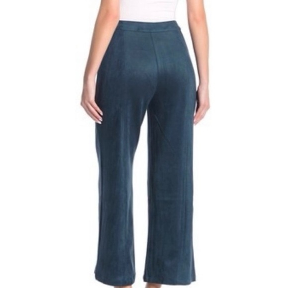 HONEY PUNCH Faux Suede Wide Leg Pants - Picture 2 of 11